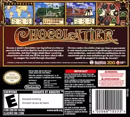 Image n° 2 - boxback : Chocolatier (Trimmed 61 Mbit)(Intro)